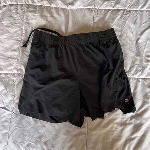 Men's Black Athletic Shorts